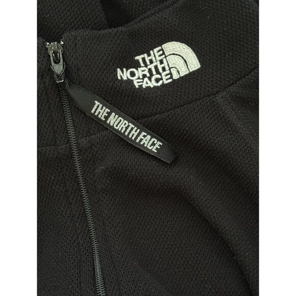 The North Face Women’s Quarter Zip Up Jacket Pullover Longsleeve Black Medium - Picture 3 of 12